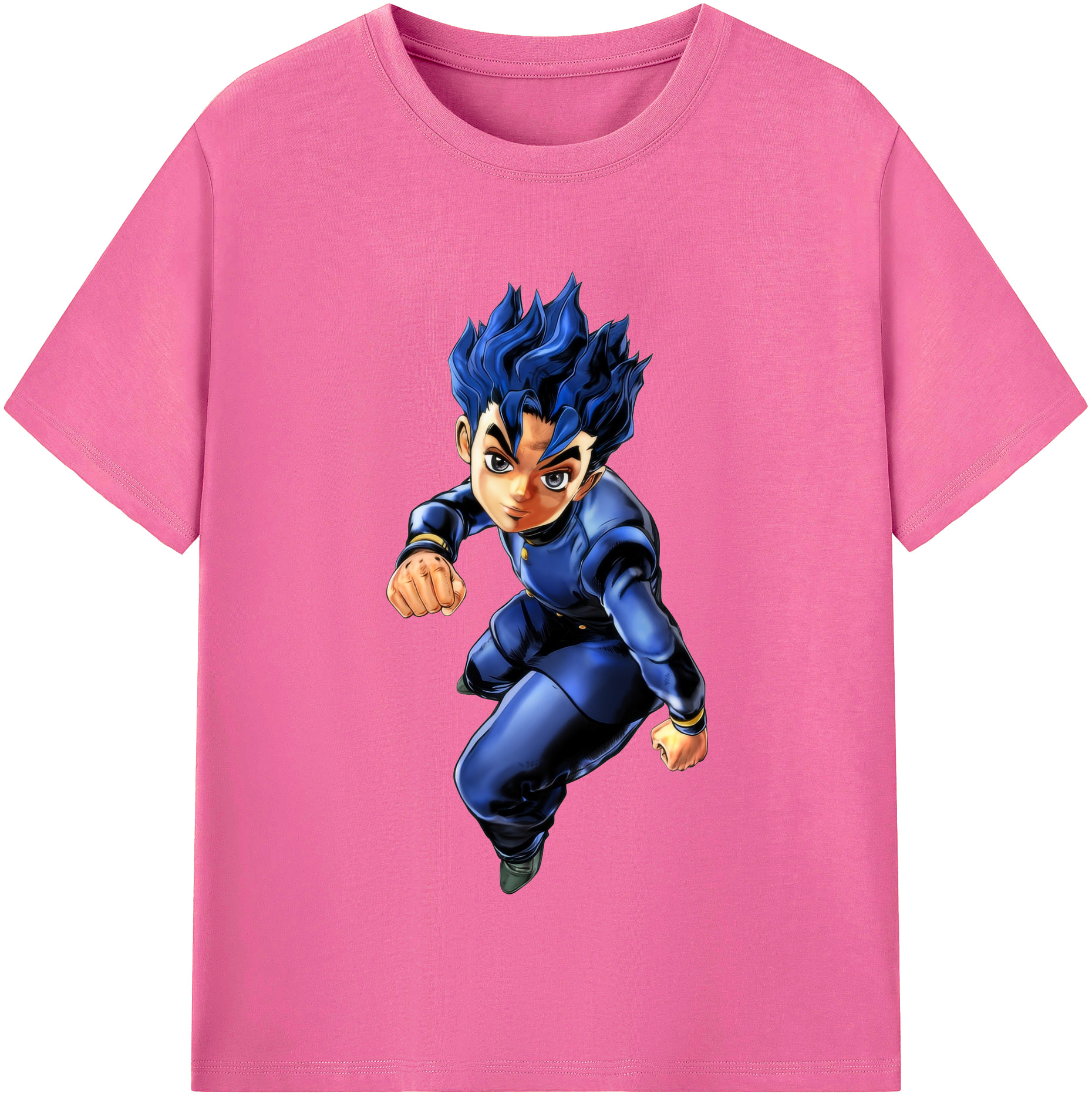 （画像用） ジョジョの奇妙な冒険 広瀨康一 JoJo's Bizarre Adventure Hirose Koichi レディースカジュアルプリントTシャツ（綿100％）